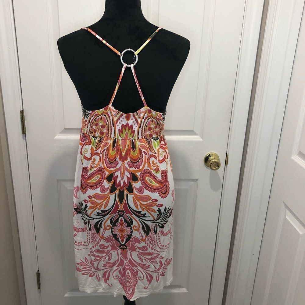Paisley and floral beach dress size large - Picture 9 of 9